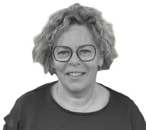Saskia Janssen zwart wit